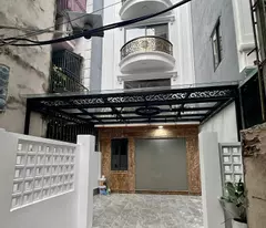 house for sale in lac trung - kim nguu 80m², 2-car garage, 5-story elevator, near thanh nhan lake