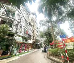house for sale in lang ha, dong da - 52m2 x 5 floors - mt 4.7m - avoid cars - lake front - business
