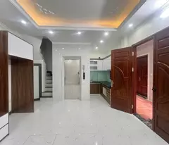 house for sale in lien mac bac tu liem, 5 floors elevator - full furniture - near thuong cat - price over 6 billion
