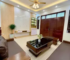 house for sale in long bien 56m, avoid cars, park at the door, beautiful house, move in immediately. price is about 7 billion