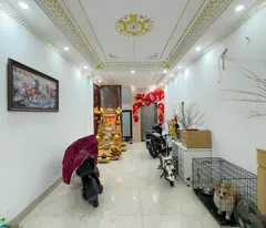 house for sale in lu temple - elevator - car away 25m - online business - 40m2 - price 7.9 billion