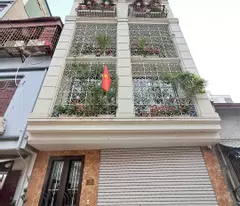 house for sale in ngoc ha street, ba dinh, hanoi. area 55m2, 5 floors, area 5.5m. price 20 billion