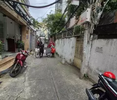 house for sale in nguyen trai - nguyen cu trinh ward - land selling with a gift of a 6-story builded house with construction license - drawings