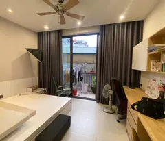 house for sale in nguyen van huyen, 46m2, 5 floors, mt 5m, alway 4m, walking to the street. 6.8 billion