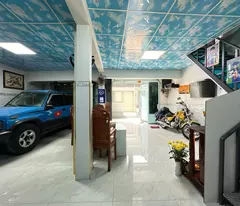 house for sale in no trang long, horizontal 7, car sleeping in the house for only 6 billion