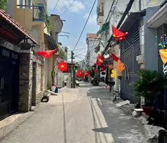 house for sale in phan huy ich go vap car alley, near emart, 122m², 4 reinforced concrete floors, airy garden – 8.6