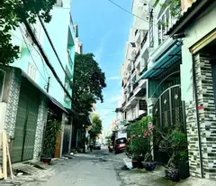house for sale in phan huy ich hxt, ward 15, tan binh, area 45m2 (3 x 15) x 2 floors, only 4.61 billion tl