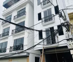 house for sale in phu luong - ha dong - 5 floors - 3 bedrooms - car parked at the gate
