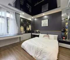 house for sale in phuc dong long bien, sidewalk, brand new, elevator, business 44m