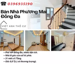 house for sale in phuong mai street_central location_bright corner lot_31mx6t_price: 6.8 billion_contact: 0396935190.
