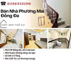 house for sale in phuong mai street_rare house for sale_three bedrooms_corner lot_32mx6t_price: 6.95 billion_contact: 0396935190.