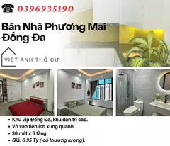 house for sale in phuong mai town_beautiful house right away_bright corner lot_30mx6t_price: 6.95 billion_contact: 0396935190.