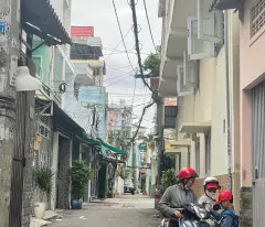 house for sale in quang trung car alley, ward 8, go vap, 5 floors, 8 self-contained rooms, income 35 million/month, price