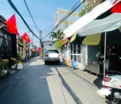 house for sale in synchronized area near emart phan huy ich, 5 bedrooms, 5m alley, only 6 billion