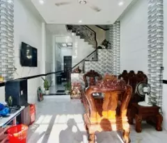 house for sale in tan huong, tan phu - car alley - 60m (4x15) a4 words - 3 floors reinforced concrete - only 4 billion.
