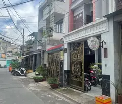 💥house for sale in tan phu, adjacent to district 11, right at dam sen, 4mx29m 4-storey house with good furniture, truck in the house, 10.8 billion