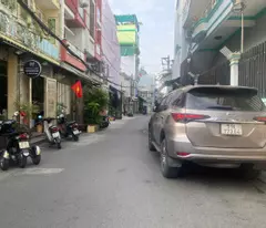house for sale in tan phu district, car away, 60m2, near to hieu, about 6 billion