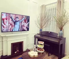 house for sale in tay mo, beautiful house, car away, price 5.7 billion