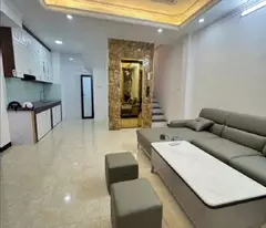 house for sale in thach ban ward 35m2 6 floors elevator, car away, parking 9.x billion