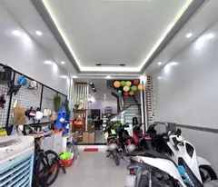 house for sale in thu duc, linh dong, street no. 8, 4x15m, 4 floors, 4 bedrooms, living room, 7.35 billion.