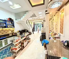 house for sale in to ngoc van, linh dong, thu duc. 80m2, 4 floors, 4 bedrooms, living room, 9.35 billion. contact: 0933125879