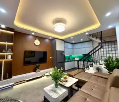house for sale in tran phu ha dong - 35m2, full of beautiful, sparkling furniture, three steps to van quan station, 8.3 billion