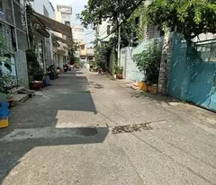 house for sale in truck alley, vu tung street, ward 2, binh thanh, area: 80m2 (5.3 x 15), price only: 9.2 billion tl