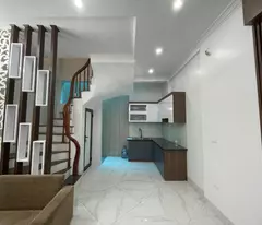 house for sale in truong dinh, hoang mai district, 45m, new house, car lane, near town, small business