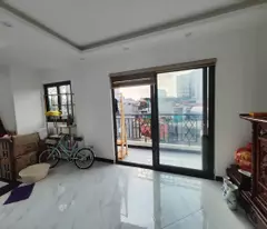 house for sale in van cao, ba dinh - 30m from oto/beautiful new house - 5.7 billion