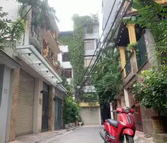 house for sale in van cao street, ba dinh, private construction, open front and back, 33m, 5 floors, 10 billion