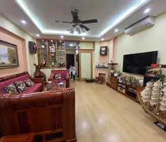 house for sale in van quan urban area, large sidewalks, wide streets, cars parked all day, high-class residential area, 85m2, 22.8 billion