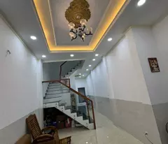 house for sale in ward 11 - district 6, hau giang street - beautiful new 4 floors - 58m2 - river view - 6.6 billion