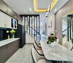 **house for sale in ward 13, tan binh, le van huan alley; 5x12 - right at t3 station