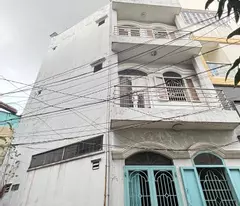 house for sale in ward 6, binh thanh, 4 floors, 4m*17m, spacious back, price 12.6 billion