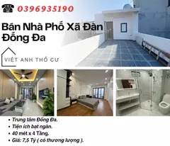house for sale in xa dan_corner lot_three sides open_40mx4t_price: 7.5 billion_contact: 0396935190.