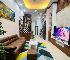 house for sale kim giang, thanh tri, car parking gate, near towards, beautiful new live in right, sd 37m2, 7.4 billion (ctl)