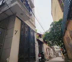 house for sale kim giang, thanh tri, parking el, sd 36m2, 6.4 billion