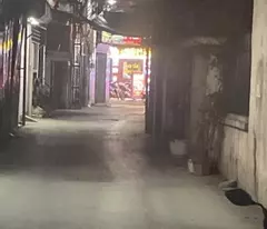 house for sale, lane 25 van phuc, ha dong, corner lot neo thong, cars parked near the house, 45m 5 floors 4, x billion