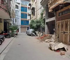 house for sale, mo lao corner lot, car, business, 50m, 4 floors, full furniture, spacious backyard, only 8 billion