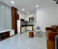 house for sale near highway 1a, 2 floors, fully furnished, price only 2.4 billion