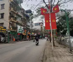 house for sale near khuong dinh street - plot - 1 house on the street - 46m2 - 4 floors, only 6.4 billion