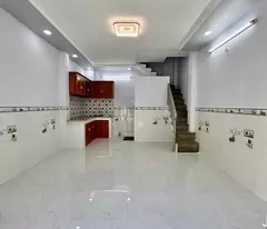 house for sale near le van tho, 4 floors, 2 bedroom, car alley, ward 14, price 3 billion