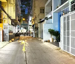 house for sale ngo quyen, district 10, 35m2, 3 floors, 3m alley, close to truck alley, square housing, 4 bedroom, private book, 7.x billion