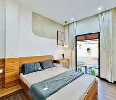 house for sale nguyen cong hoan, ward 7, 4.8x7m, 1 ground floor, 1 floor, 2 bedrooms, 2 bathrooms, fully furnished, 4.18 billion, tl