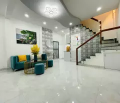 house for sale nguyen van dau - 2 stories - near truck hammer - beautiful new house - 2 bedroom