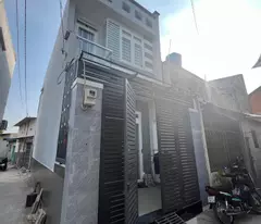 house for sale nguyen van qua, dong hung thuan, district 12, 54m2 (4 x 13) x 2 floors, only 4.08 billion tl