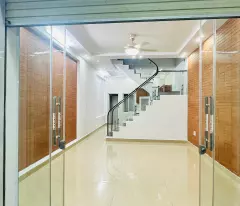 house for sale of 41.5m2, 3 floors in ha lung, hai an near kindergarten, primary and secondary school, ha lung market, office residential area
