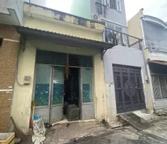 house for sale on 2m street, 24 le van quoi, area: 4x26m, 1 mezzanine, price: 6.1 billion tl contact now
