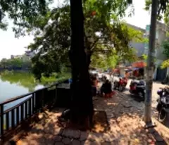 house for sale on bo de street, 54m2 x3 floors, business, lake front price 10.2 billion