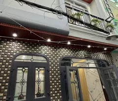 house for sale on bui quang la street, tan binh approach, area: ( 4.5 x 5 ) - 2 floors - 2 bedroom - new house - only 3.3 billion